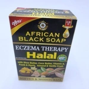 AFRICAN BLACK SOAP ECZEMA THERAPY)Front1