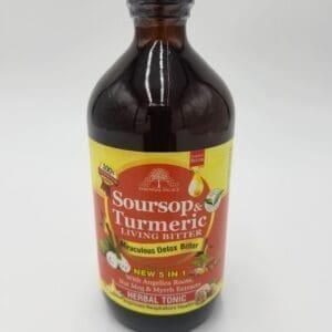 SOURSOP & TURMERIC LIVING BITTERS. Miraculous Detox Bitter