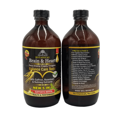 AFRICAN LIVING BITTERS: BRAIN & HEART BALANCE CARE TONIC (Botanical)