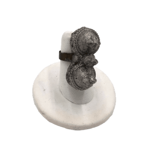 AFRICAN ANTIQUE TRIBAL RING (BRASS)