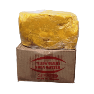 AFRICAN RAW SHEA BUTTER (YELLOW) 25 LBS