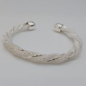 Silver Bangle Multi (Ball)