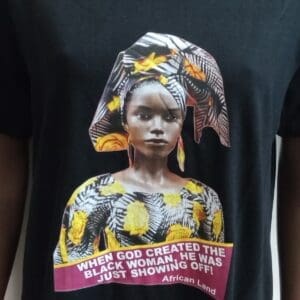 Showing Off African Women's T-Shirt