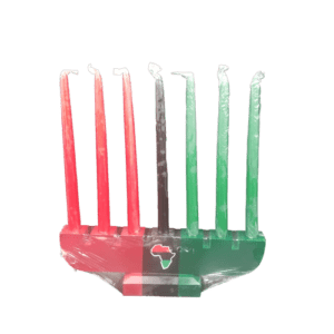 KWANZAA KINARA AND CANDLES SET (Africa)